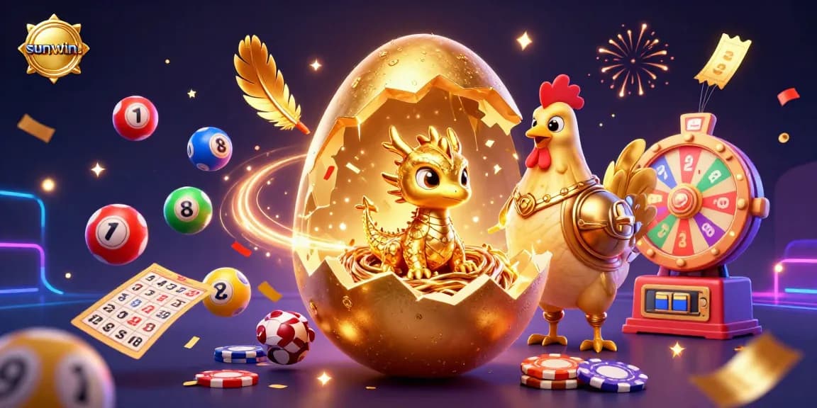Experience thrilling wins at sunwin. with golden rewards and vibrant game elements.