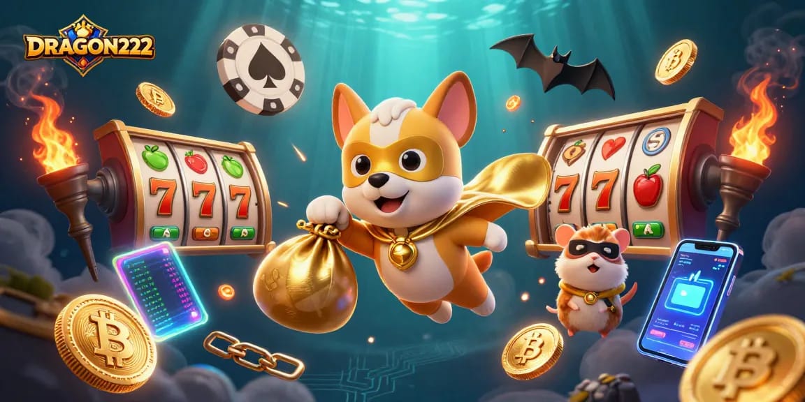 Engage with DRAGON222 and discover thrilling slot games featuring golden heroes and crypto elements.