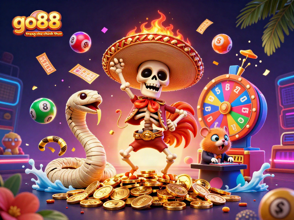 Experience the excitement of go88 trang chu chinh thuc with vibrant characters and immersive casino elements.