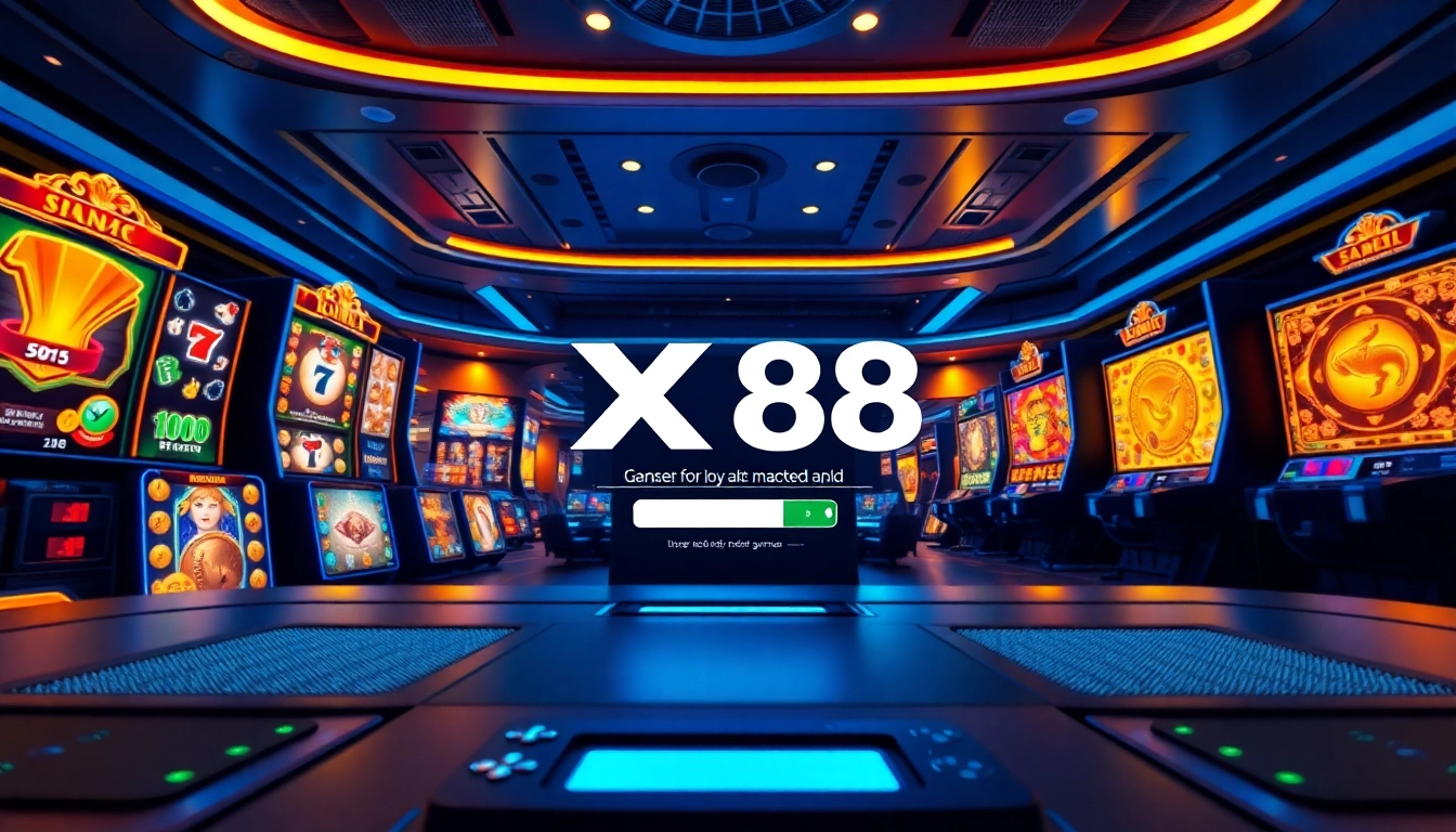 Engaging online gaming interface showcasing link vào XX88, vibrant games, and user-friendly design.