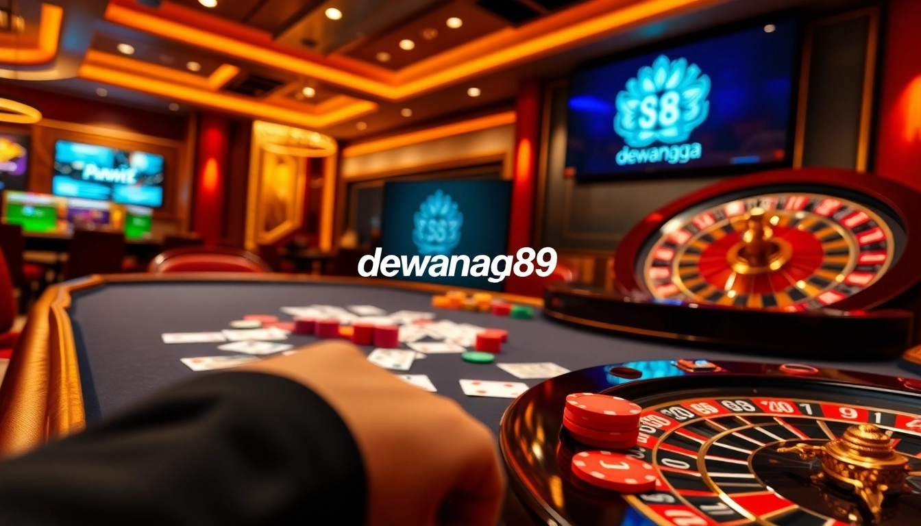 Dewanaga89 menawarkan pengalaman kasino yang mendebarkan dengan permainan poker yang berwarna-warni dan meja roulette.
