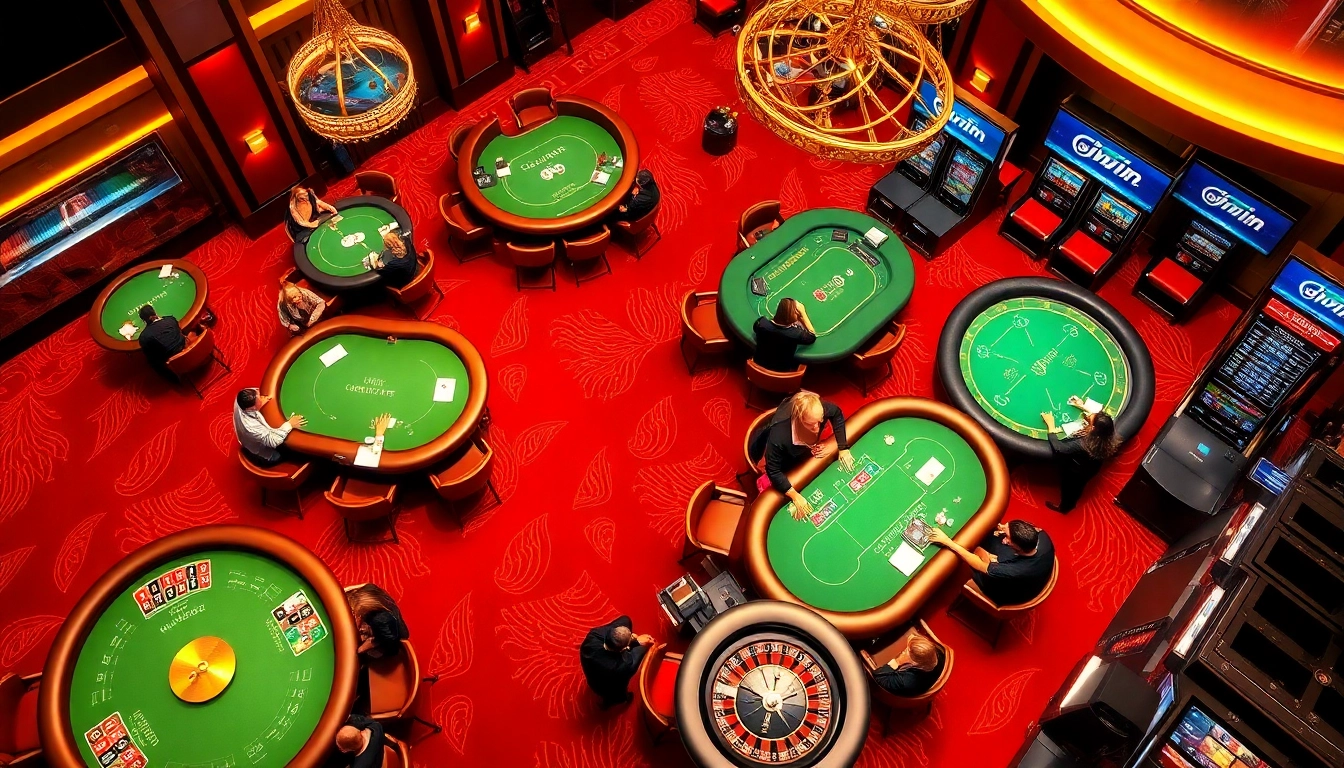 Experience thrilling gameplay at https://iwin.cn.com/ with lively casino tables and vibrant slot machines.