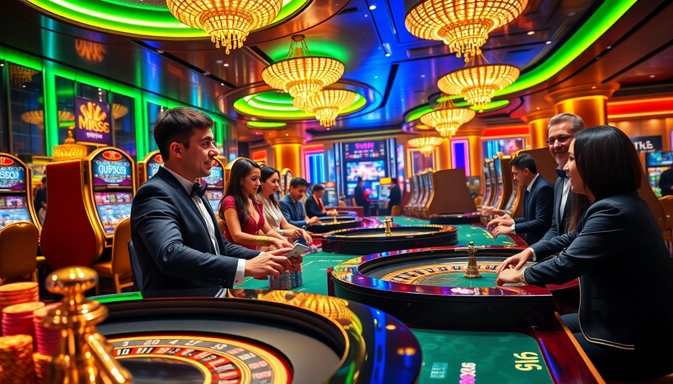 Experience the thrill of GG88 with vibrant casino visuals and excitement.